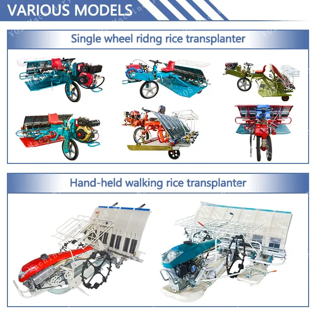 Yamaha gasoline engine seedling planting machine for rice/ 6 row paddy rice transplanter/paddy transplanter