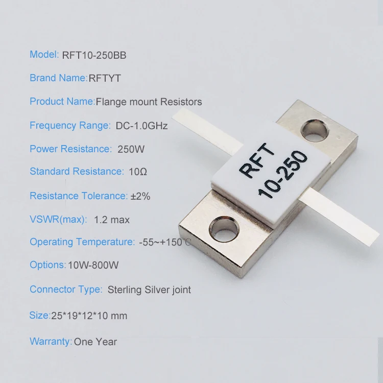 RFTYT Rated Power RF Resistor