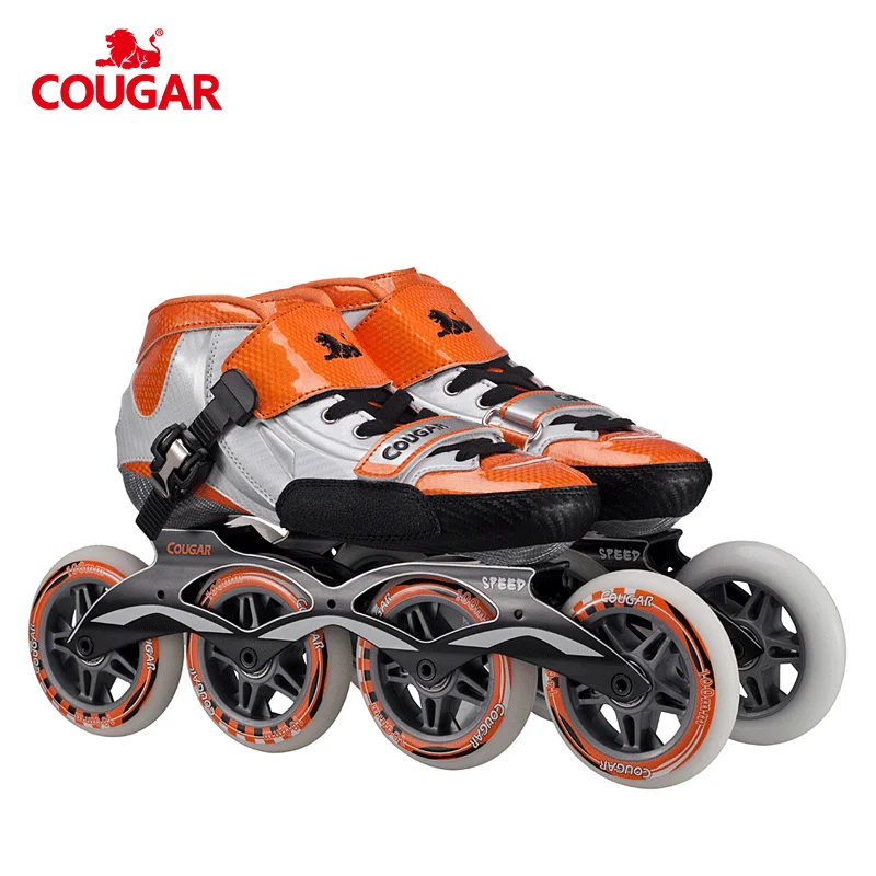 

2018 professional high quality inline 125mm wheels speed skate for racing
