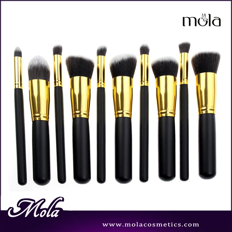 Makeup Brush Factory 10 Pieces Best Makeup Brushes Sets With Different