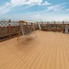 Terrace Railing Designs Outdoor Fence Roof Deck Railing WPC Panel WPC Post for Fence