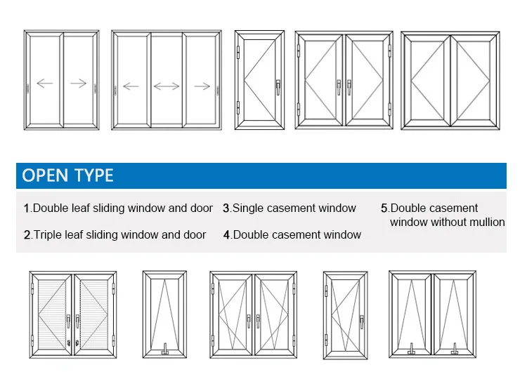 made in china garden balcony patio australian standard folding window aluminium alloy doors and windows