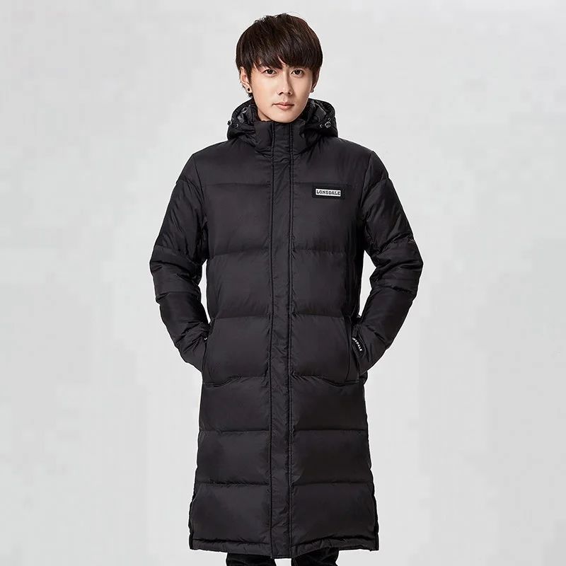 

Men outdoor thickening loose hooded long ultralight winter coat down jacket, Colorful