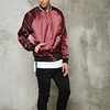 Warm man leather jacket, New arrival custom polyster/nylon adult jackets without hood