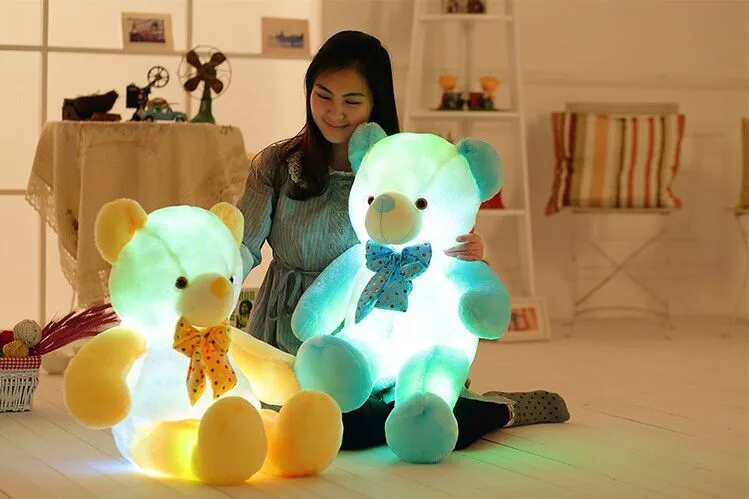 stuffed toy with lights