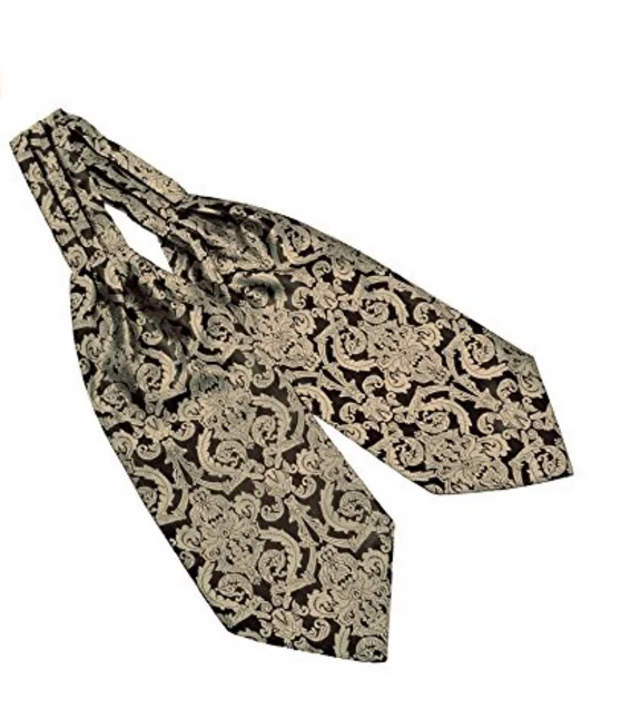 
Design high quality black cravat ascot 