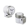 rotate design 2.5a 2usb travel adapter