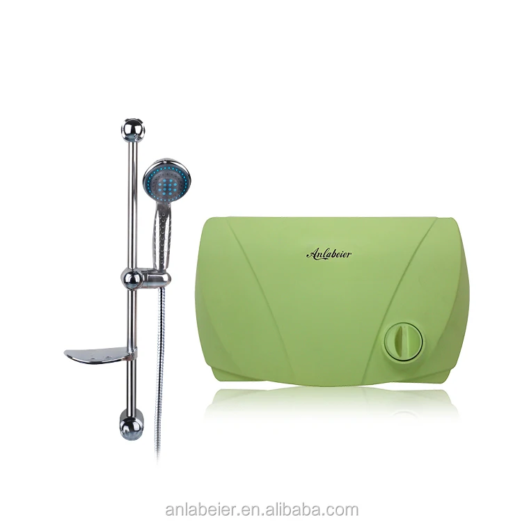 Shower bathroom flash heat battery powered water heater for shower and kitchen 