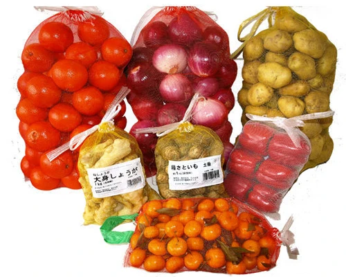 hdpe mono mesh bag small net bag for vegetables