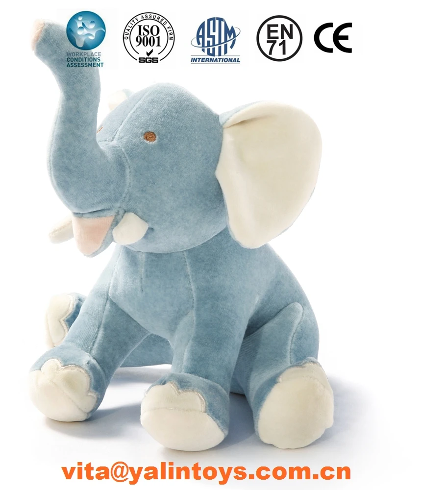 gray elephant plush