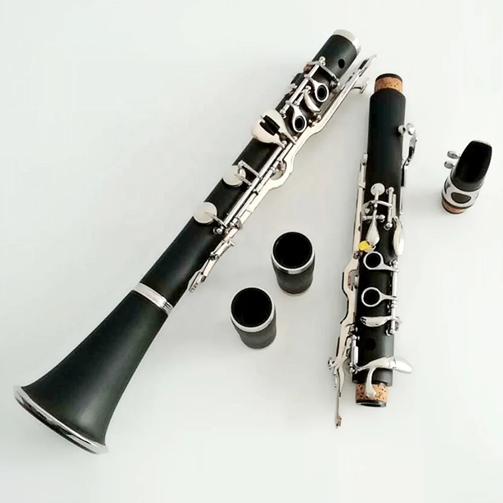 
Professional bakelite clarinet G tone German style 18 keys G clarinet  (60828789720)