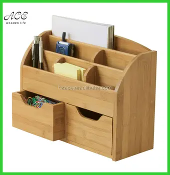 Custom Bamboo Desk Organizer Bamboo Office Table Organizer Buy