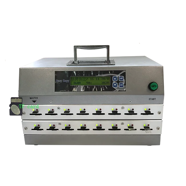 
1 to 15 targets ports SD & MicroSD duplicator, Memory Card Copier, tf card copy machine 