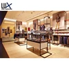 Upsale Men's Suit Bespoke Select Shop Design And Metal Display Racks With Matt Black And Glossy White Finish