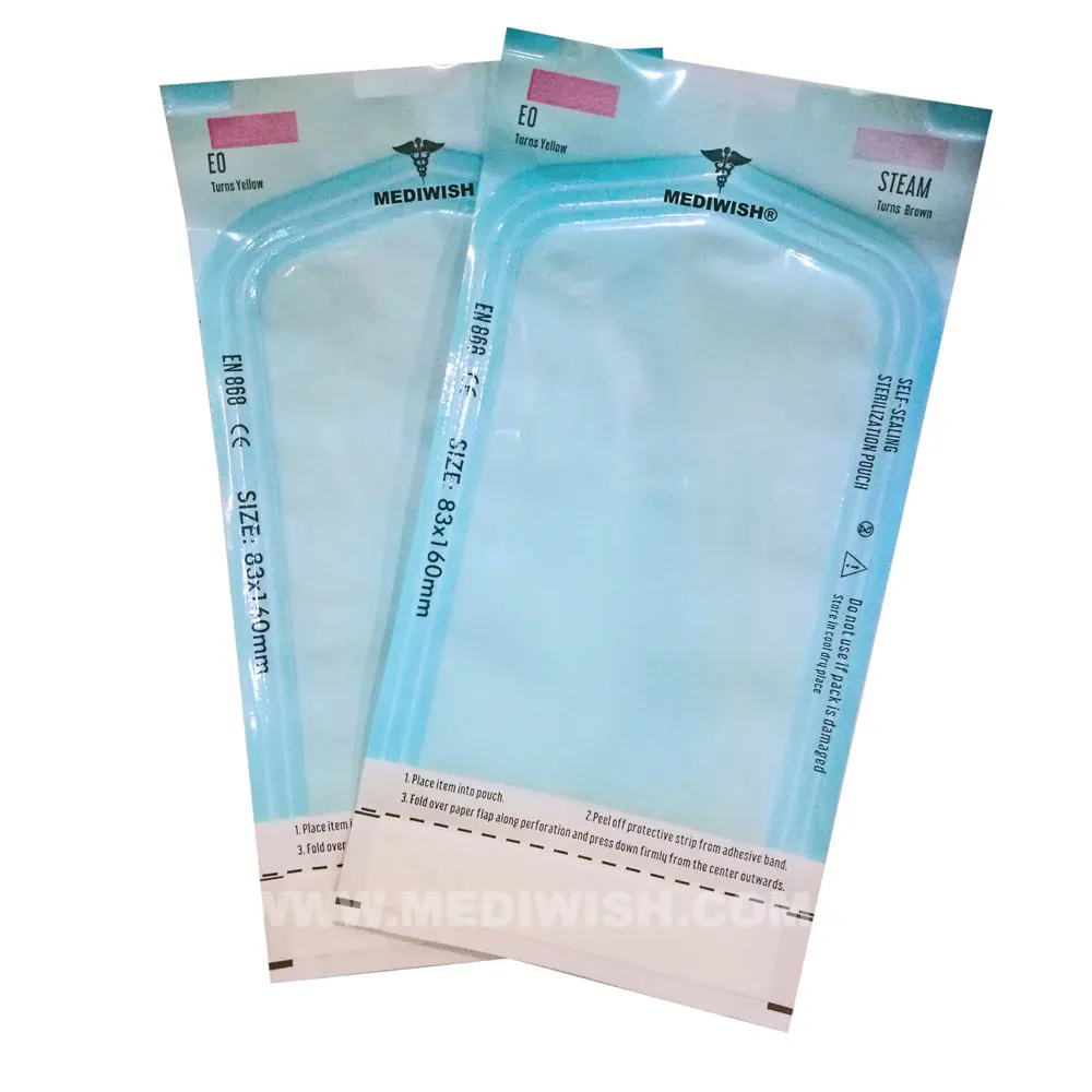 sterile plastic bags