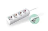 European Power Strip 4-outlet power strip with child protect