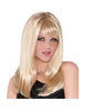 Womens beautiful full lace wig hot sale blonde wig FW2100