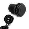 Car 4.2A Dual USB Power Adapter Charger Socket Plug Blue LED For iPad ipod Phone