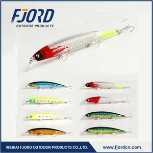 FJORD Wholesale in stock 115mm 18g top water fishing lure minnow lure