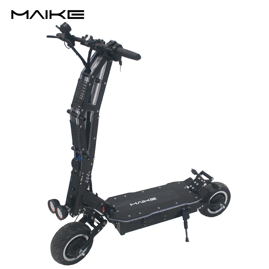 

Gift best buy Maike SGT 2500W*2 60V 42AH Electric scooter front C shock air suspension, Black,golden,red