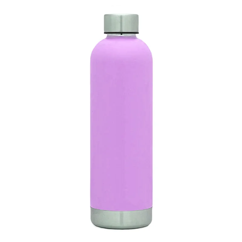 hot and cold custom logo drinking bottle double wall vacuum insulated stainless steel water bottle