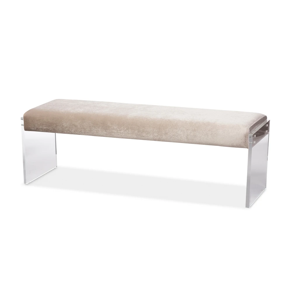 Clear Acrylic Stool Bench Modern Piano Sofa Bench Lucite Bench Seat Buy Modern Piano Bench