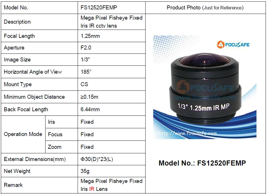 1/3" Format 1.25mm Cs Mount 180 Degree Cctv Lens Buy 1/3" Format 1