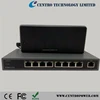 10/100/1000M 8 Ports PoE Switch Gigabit Ethernet Managed Smart Switch