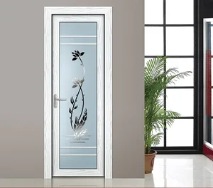 Main Door Attached Window Glass Design