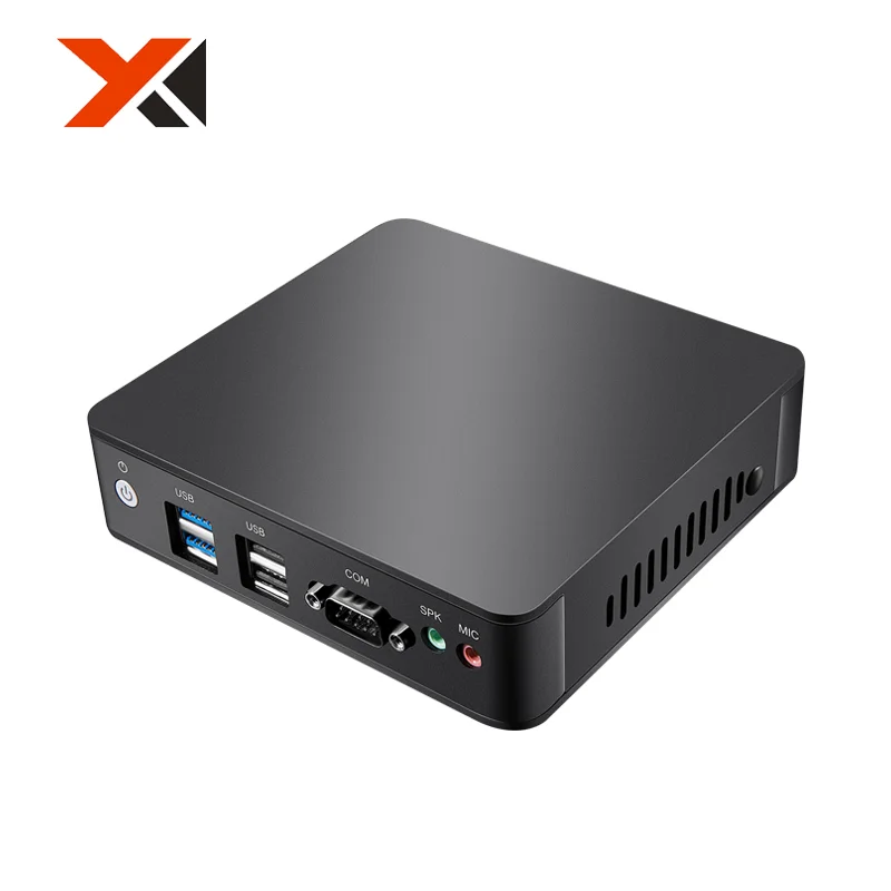 

XYC mini pc intel quad mini pc j1900 dual nic graphics card for home theater, Silvery white/black