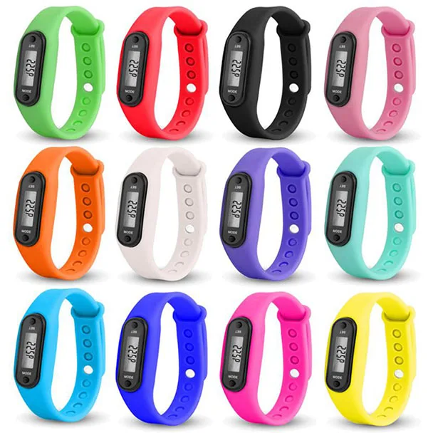 

Free Ship Digital LCD Pedometer Run Step Walking Distance Calorie Counter Watch Bracelet, N/a