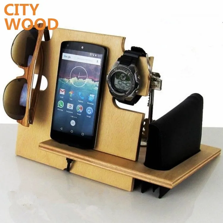 Wood Phone Tablet Charging Station With Desk Organizer Wood Phone Tablet Charging Station With Desk Organizer Product On Alibaba