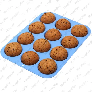 Image of Amazon best selling Bakeware Silicone 12-Cup Muffin Pan