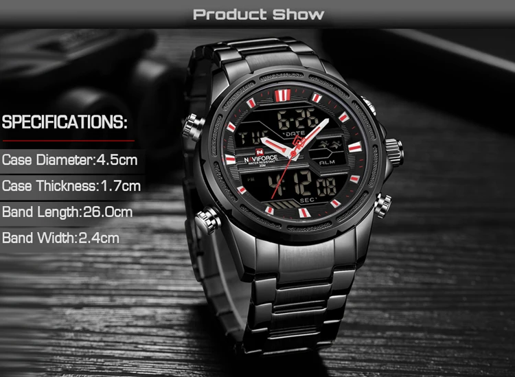 naviforce 9138 s watches top brand Alibaba