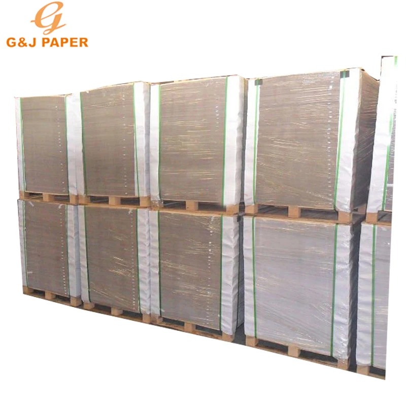 
Factory Price Hot Sale All Size Thick FBB Ivory Paper Board Grey Back Duplex Paper Board 