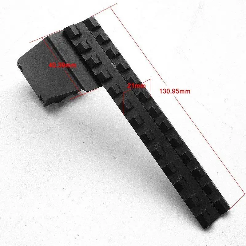 

Tactical Pistol Range Mount Picatinny Weaver Flashlight Laser Track Universal Scope Glock Pistol