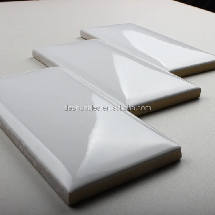 75x152mm keuken muur decoratieve witte keramische tegels tegels ...