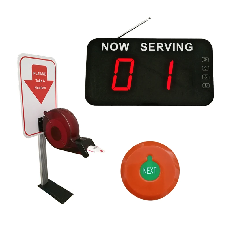 

Ycall Wireless Number Display with Control Transmitter Queue ticketing system