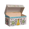 Vintage Look Recipe cardboard paper Box With 50 Recipe Cards