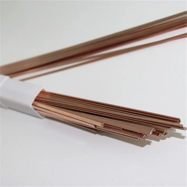 Phoscopper Brazing Rods Hvac A/c Welding Flat Rod Bar Refrigeration