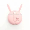 2 in 1 Retractable Data Cable, Cartoon Cute Design USB to Type C/Light-ning and Micro USB Portable Charging Cable