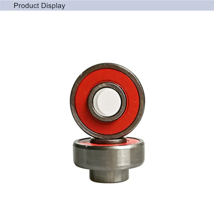 Integral Shaft Ball Bearing With Spacer For Skateboard Longboard