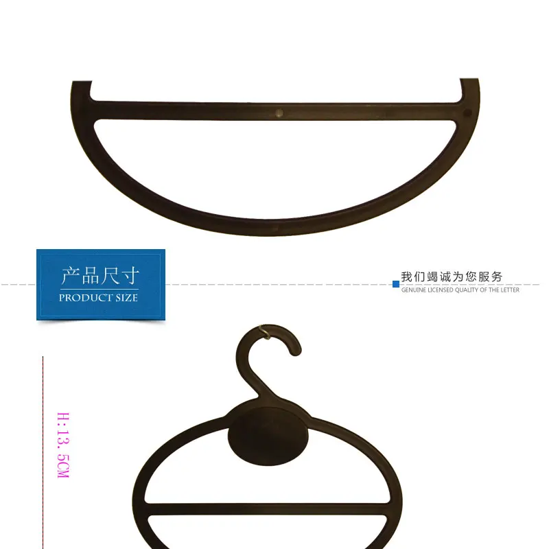 Custom Logo Scarf Ring Holder Scarf Hanger Display