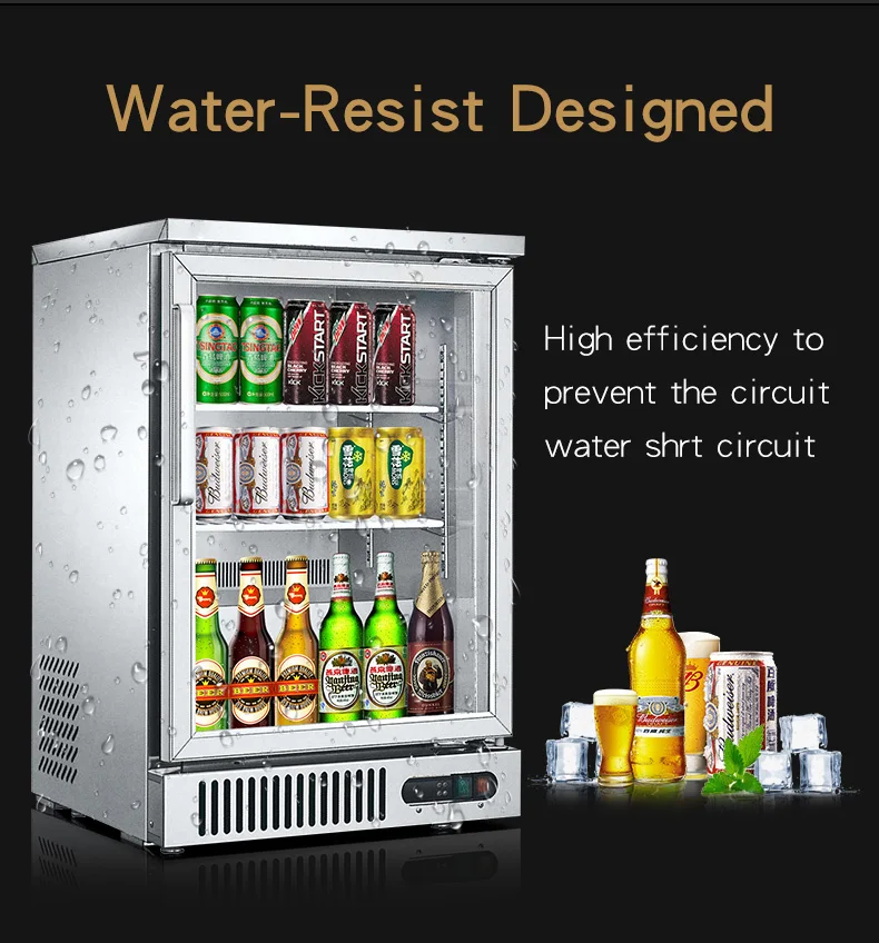 Display Cooler Mini Bar Fridge Commercial Refrigerator Beer Cooler