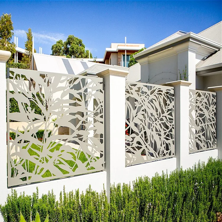 High Quality Decorative Aluminum Private Garden High Quality Fence Screen Buy Metal Fencing