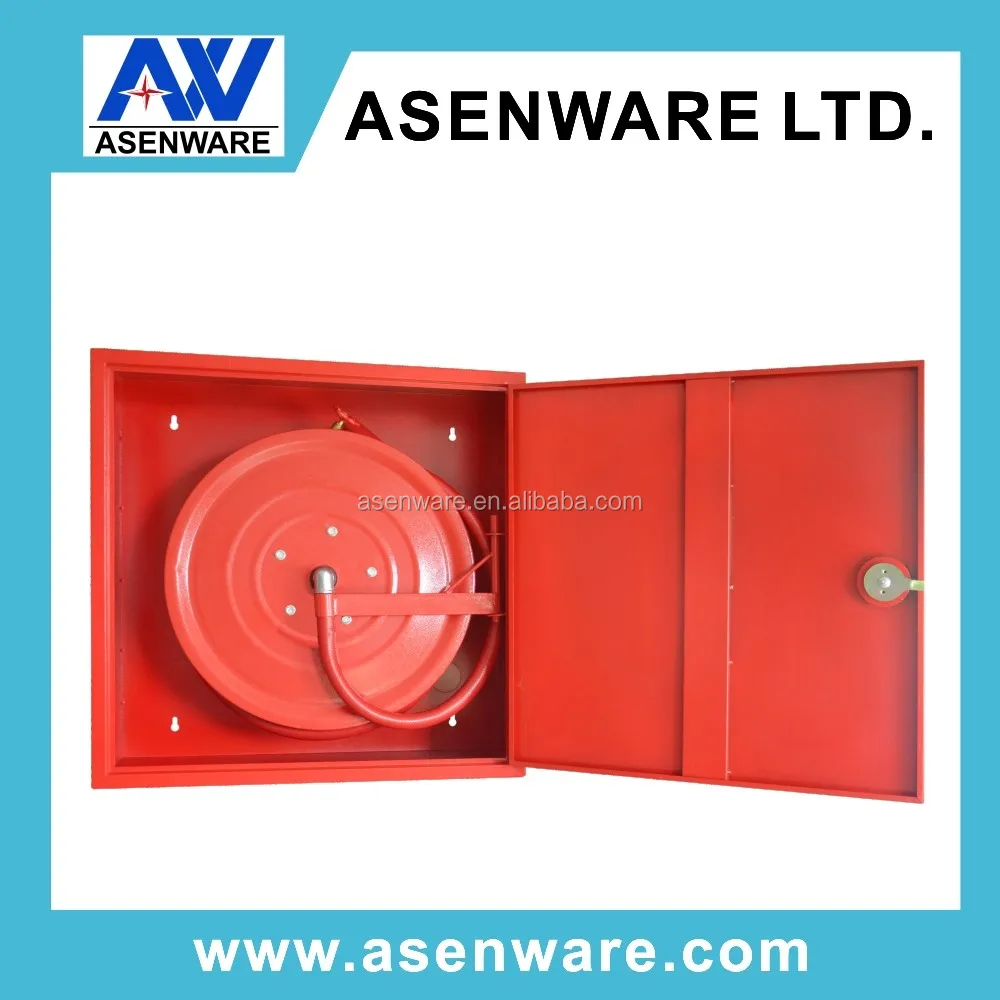Fire Hose Cabinet with Tube on Wall type (without glass)