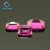 The octagon garnet ruby excellent cut for jewelry making