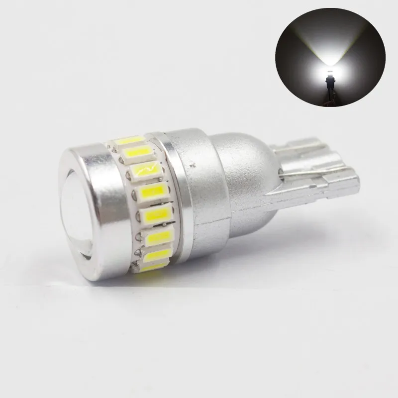 T10 W5W 18 SMD 3014 LED ERROR FREE CANBUS POWERFUL LED SIDE LIGHT BULB WHITE 