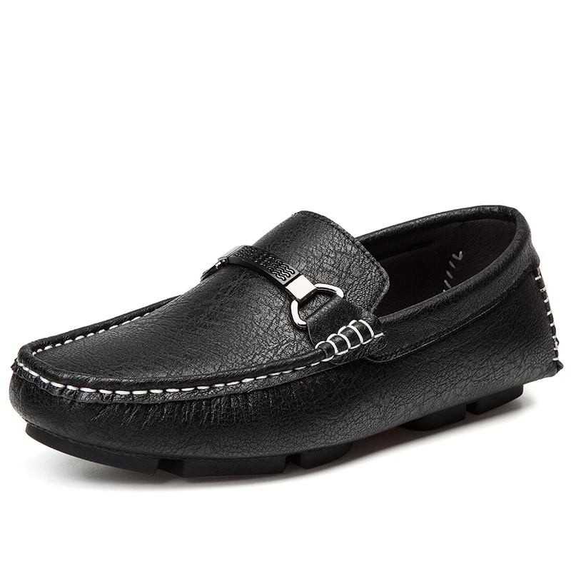 Breathable Rubber Sole Slip On Driving Loafer Shoes For Men - Buy Men ...