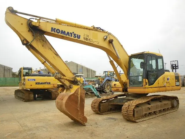 Unduh 830 Koleksi Gambar Excavator Pc 200 Terbaik 